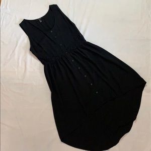 Boho Black High Low Dress